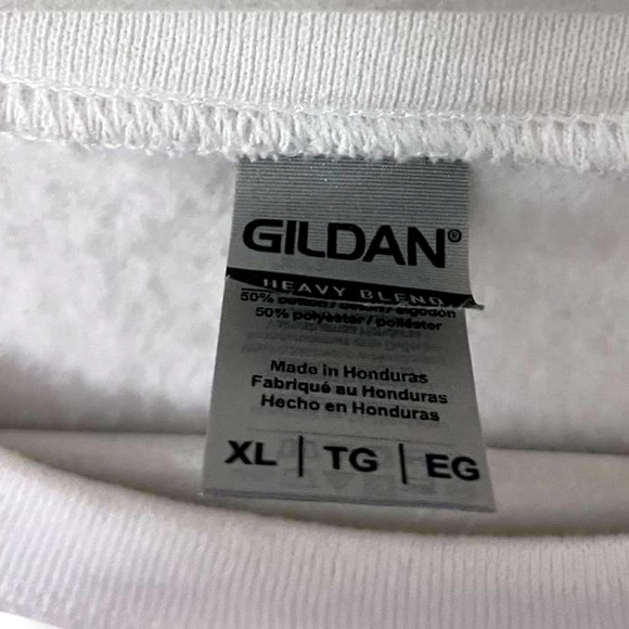 White Gildan “Wallen” Sweatshirt - Picture 4 of 4